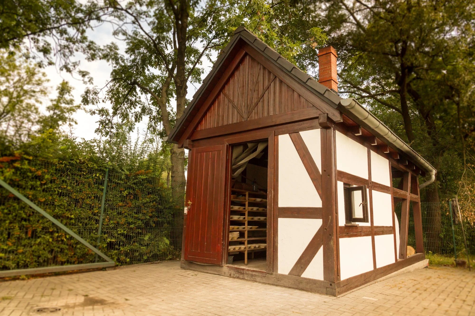 Piec piekarski IGLO opalany drewnem w Kępie